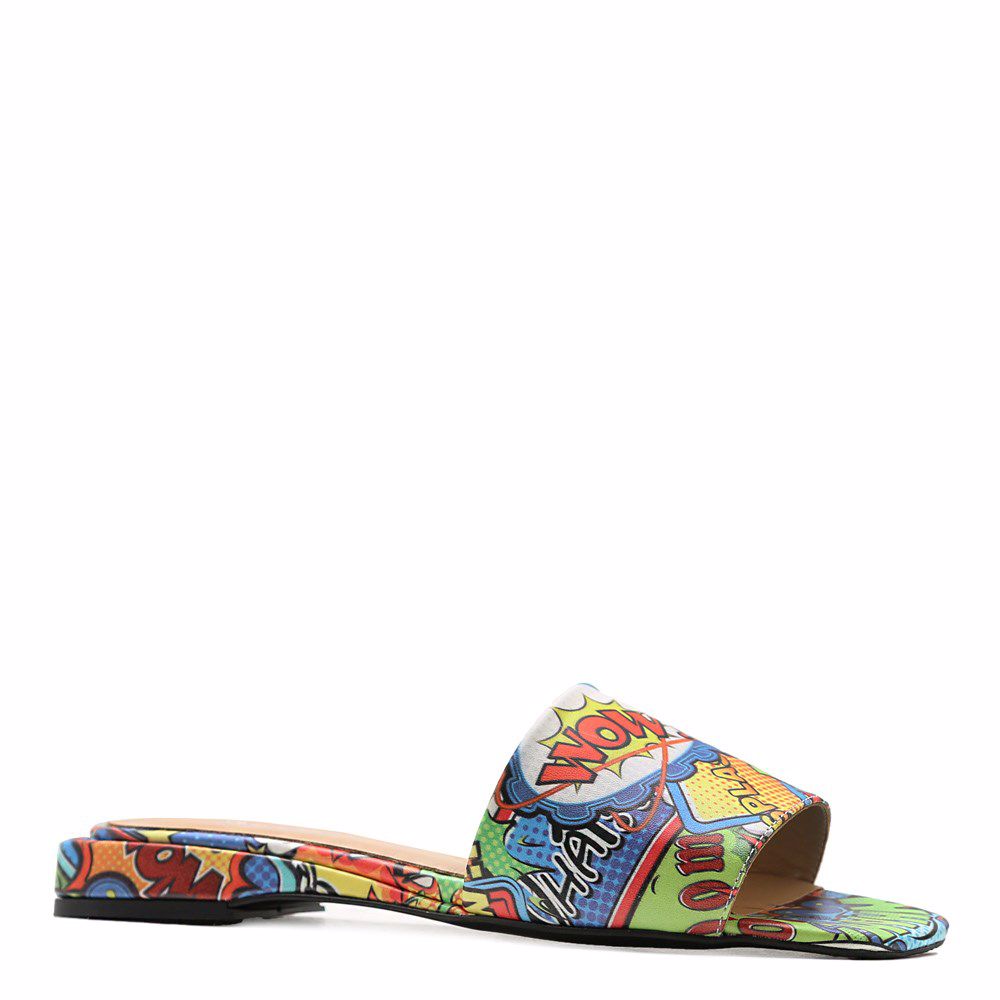 Шльопанці на низькому ходу prego, Зелений
Шльопанці на низькому ходу prego, Зелений