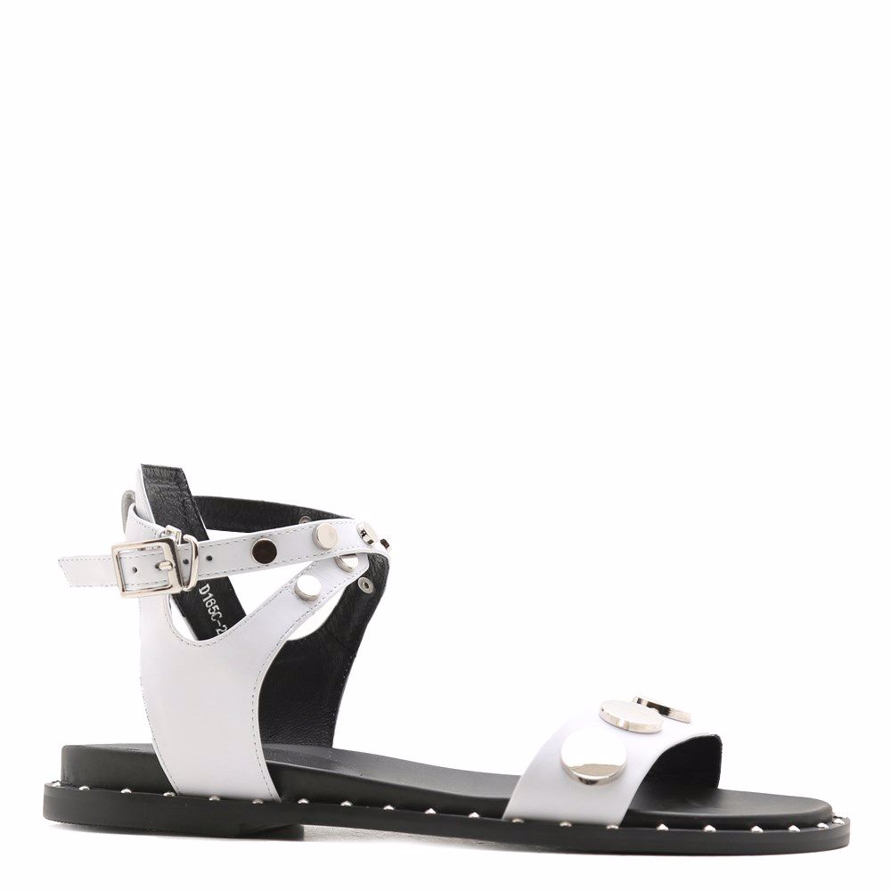 Босоніжки на низькому ходу, Білий
Босоніжки на низькому ходу, Білий