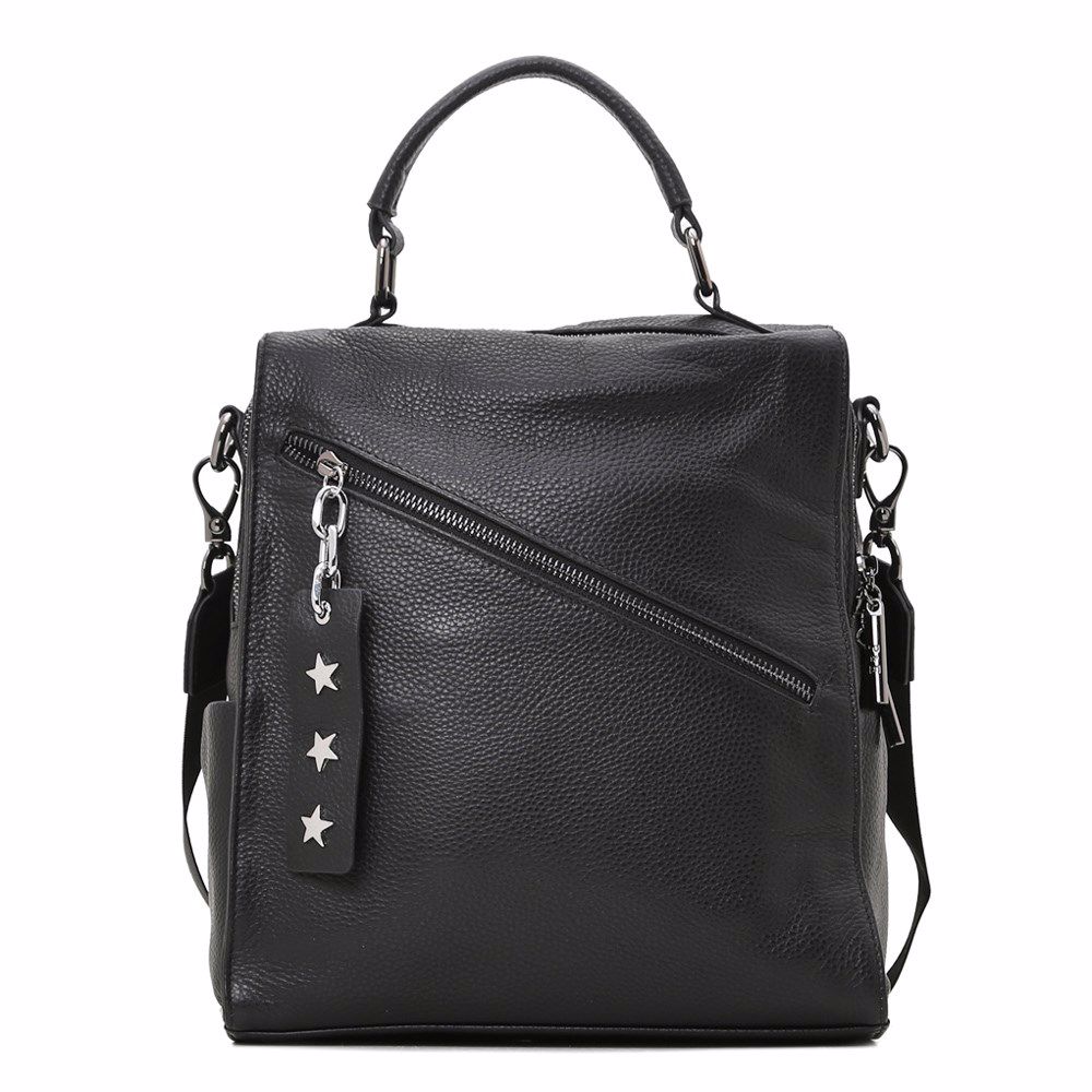 Рюкзак женский кожаный, Черный
Рюкзак женский кожаный, Черный