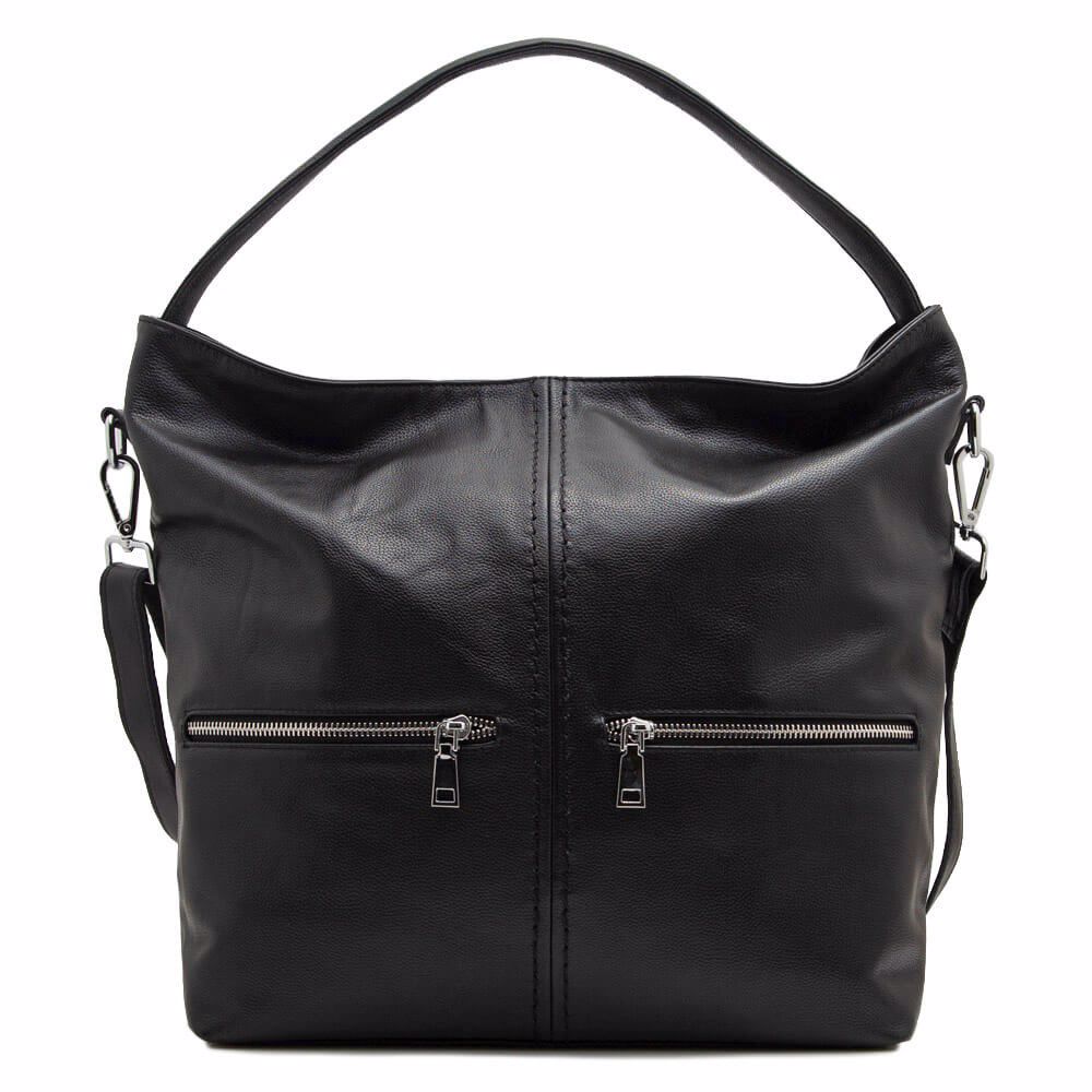 Сумка з натуральної шкіри, Чорний
Сумка з натуральної шкіри, Чорний