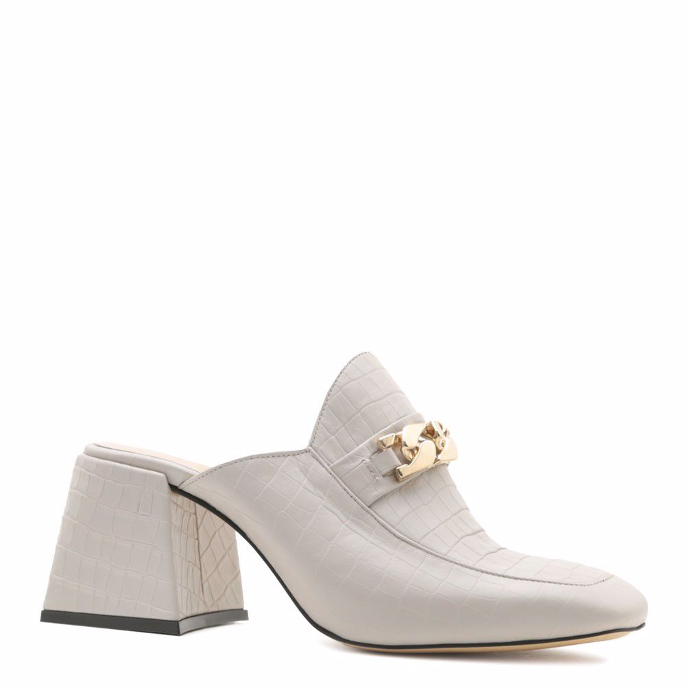 Шльопанці на підборах prego, Сірий
Шльопанці на підборах prego, Сірий