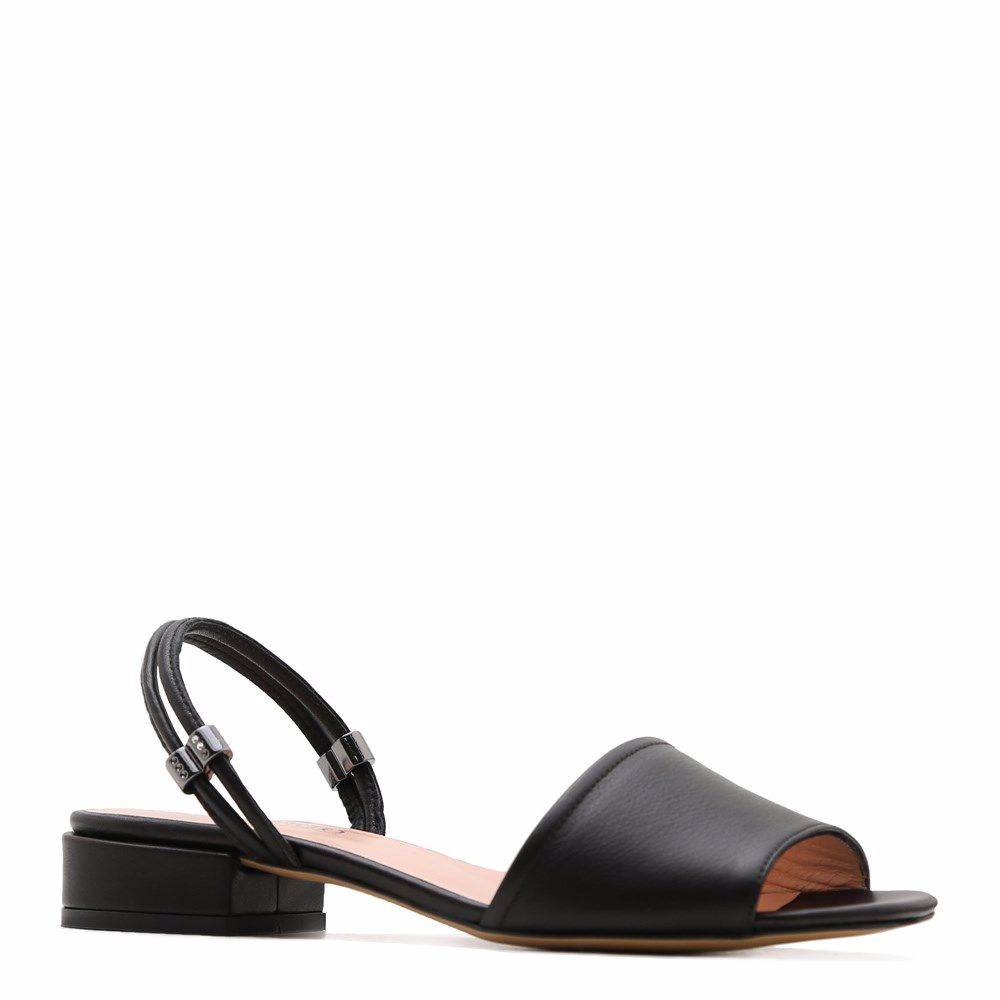 Босоніжки на низькому ходу, Чорний
Босоніжки на низькому ходу, Чорний