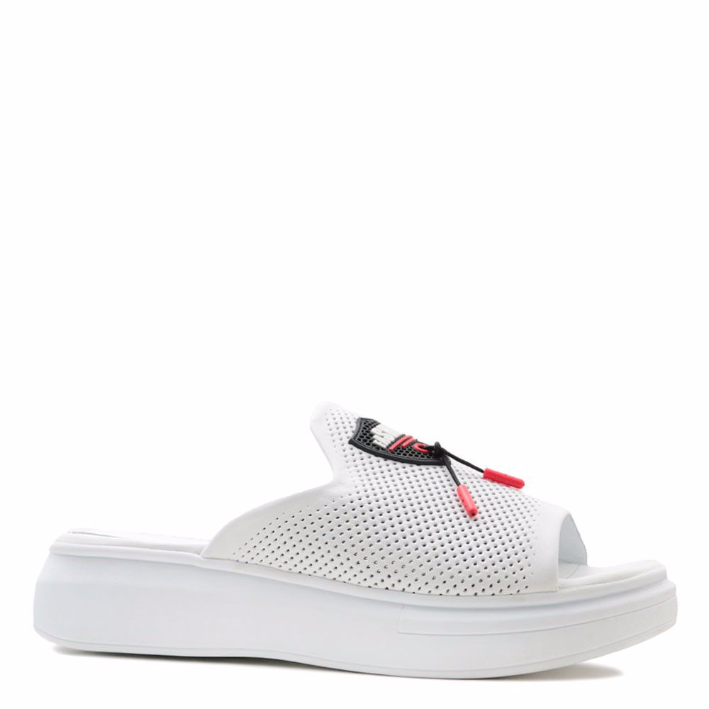 Шльопанці на низькому ходу prego, Білий
Шльопанці на низькому ходу prego, Білий