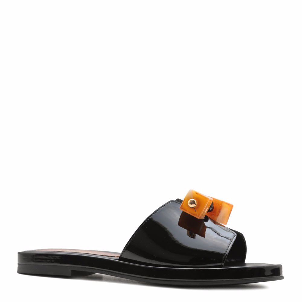 Шльопанці на низькому ходу prego, Чорний
Шльопанці на низькому ходу prego, Чорний