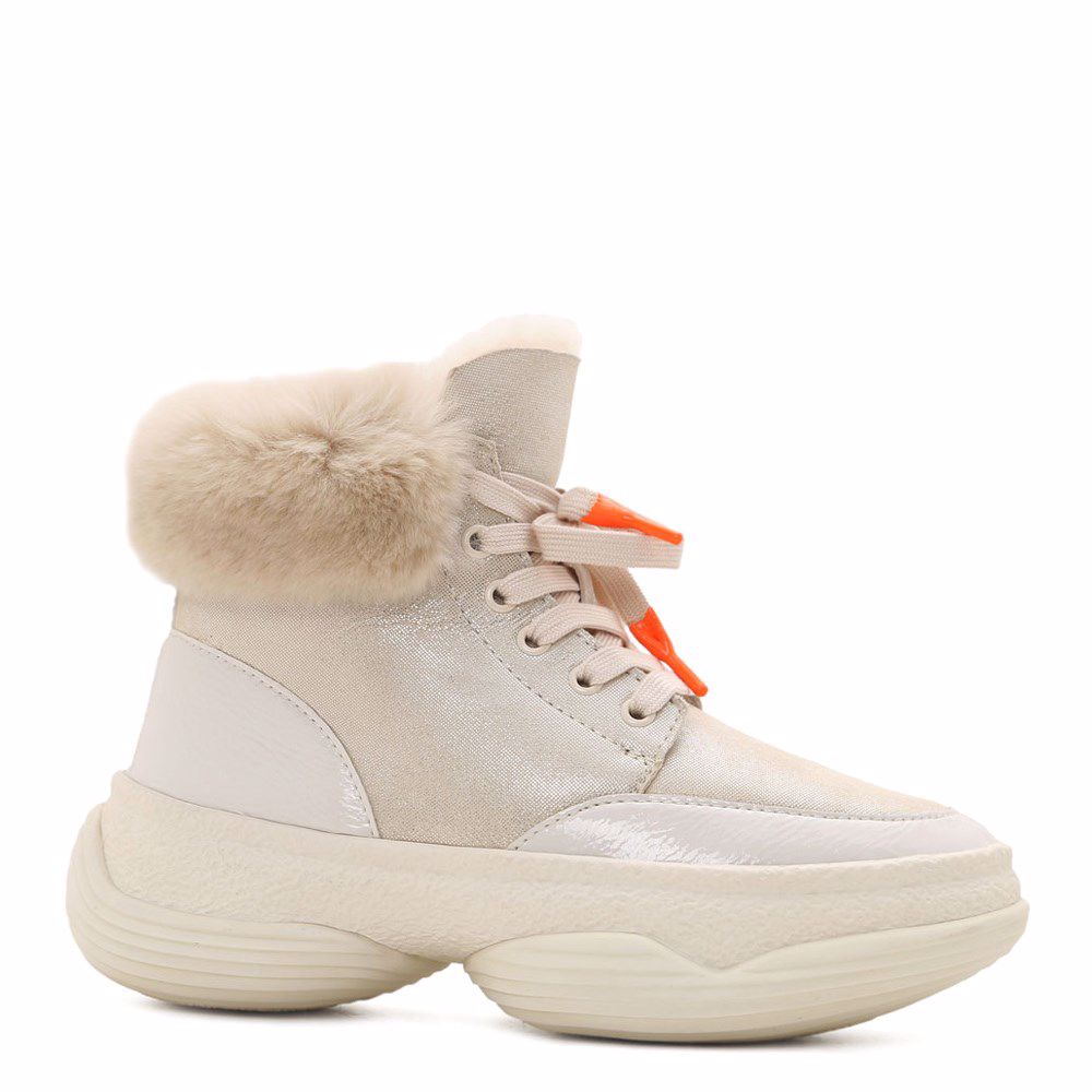 Ботинки зимние на низком ходу, Кремовий
Ботинки зимние на низком ходу, Кремовий