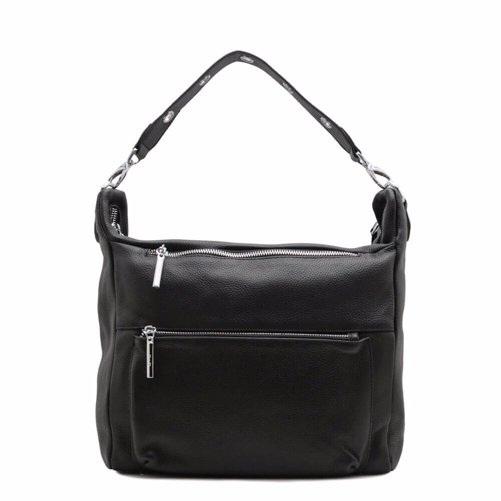 Сумка з натуральної шкіри, Чорний
Сумка з натуральної шкіри, Чорний