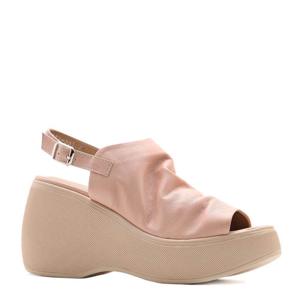 Босоніжки на платформі, Рожевий
Босоніжки на платформі, Рожевий