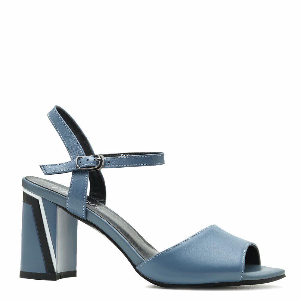 Босоножки на каблуке, Синий
Босоножки на каблуке, Синий