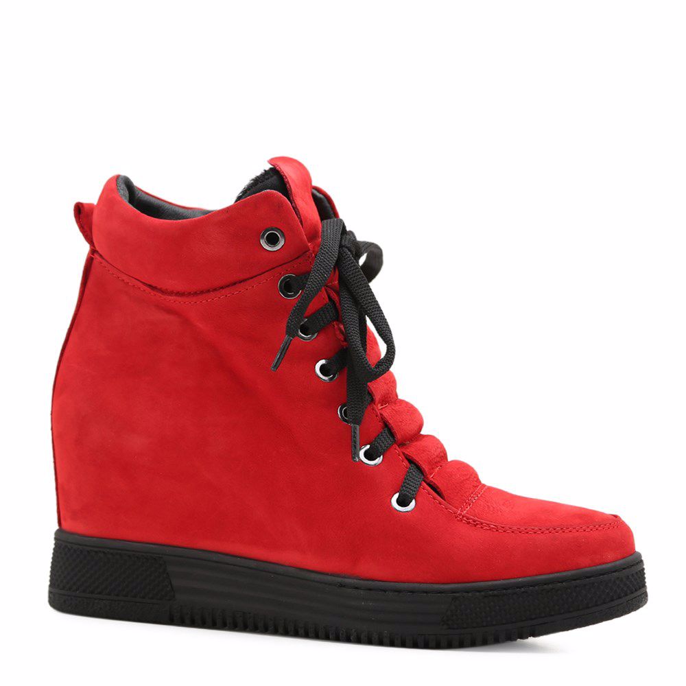 Ботинки осенние на платформе, Красный
Ботинки осенние на платформе, Красный