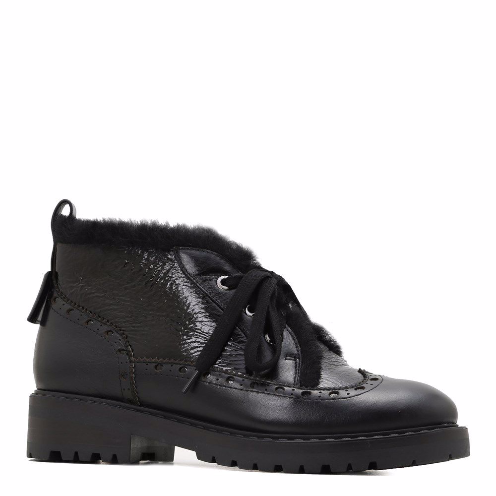 Ботинки зимние на низком ходу, Черный 
Ботинки зимние на низком ходу, Черный