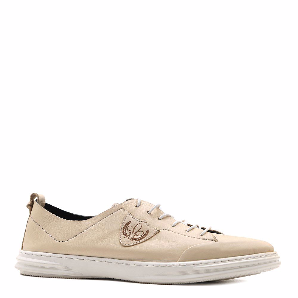 Кеди чоловічі prego, Кремовий 
Кеди чоловічі prego, Кремовий