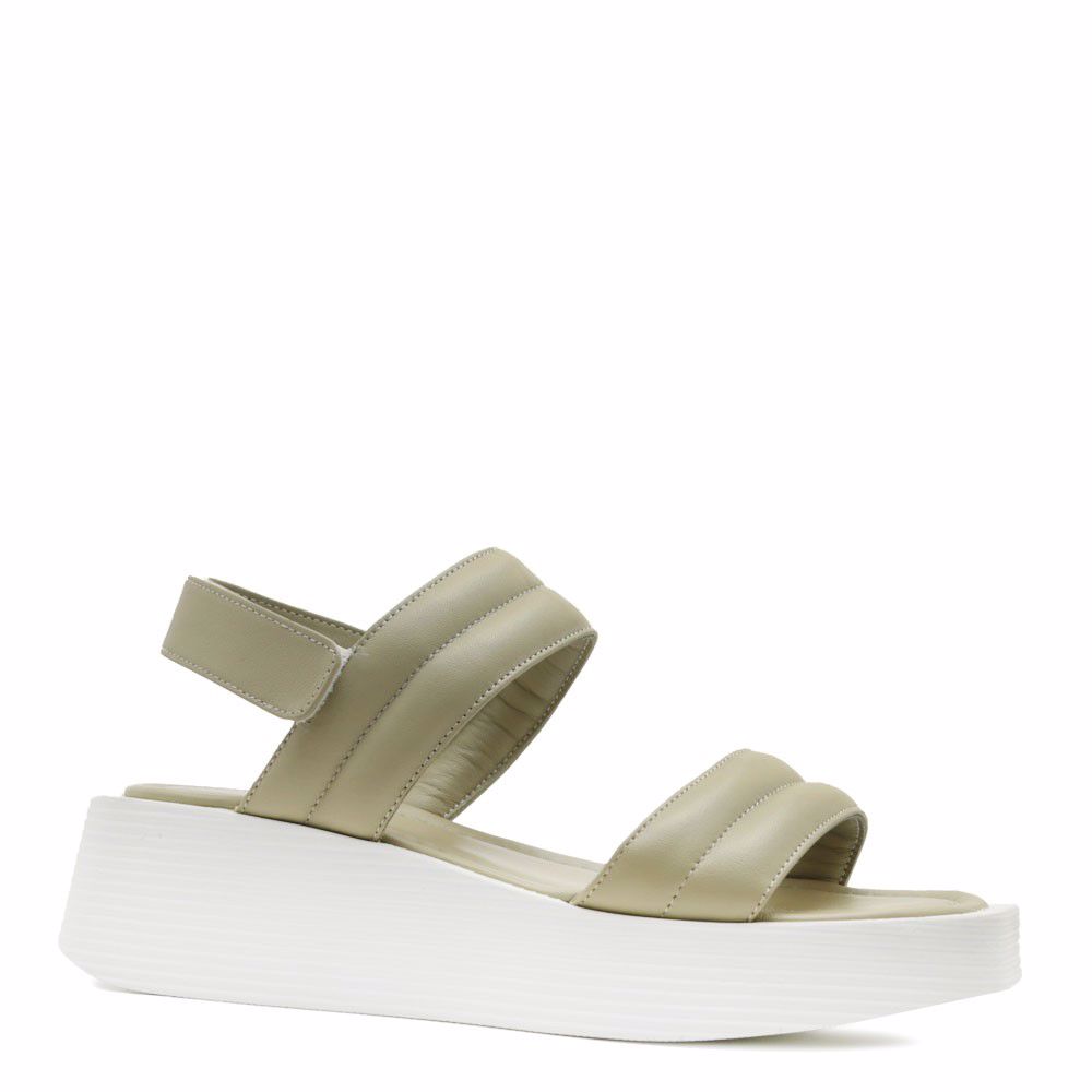 Босоніжки на платформі prego, Оливковий
Босоніжки на платформі prego, Оливковий