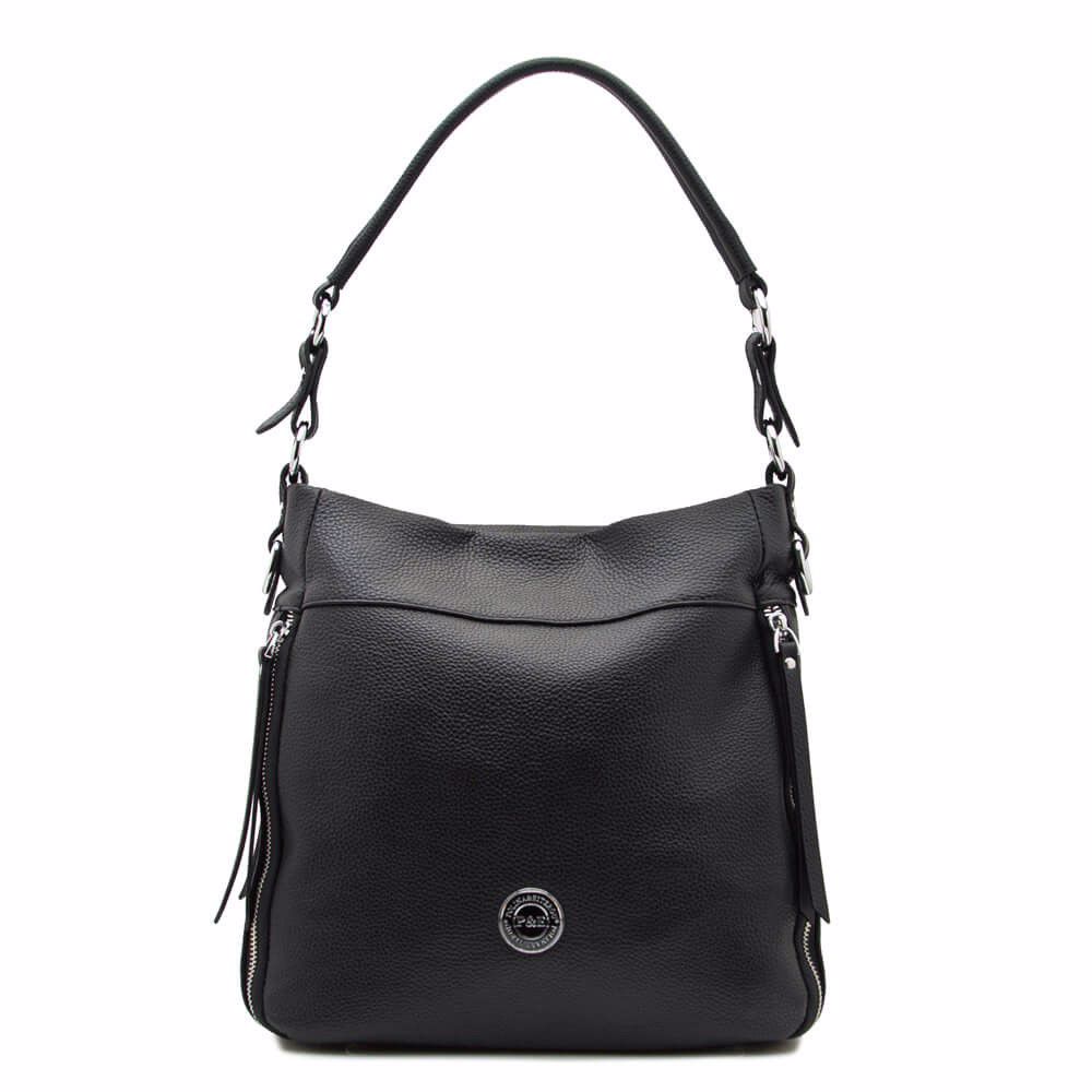 Сумка жіноча з натуральної шкіри, Чорний
Сумка жіноча з натуральної шкіри, Чорний