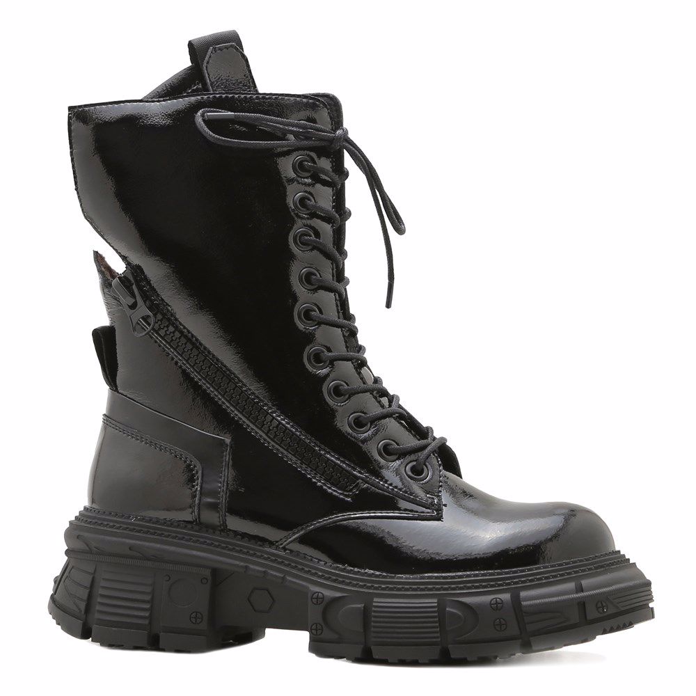 Черевики осінні на низькому ходу prego, Чорний 
Черевики осінні на низькому ходу prego, Чорний