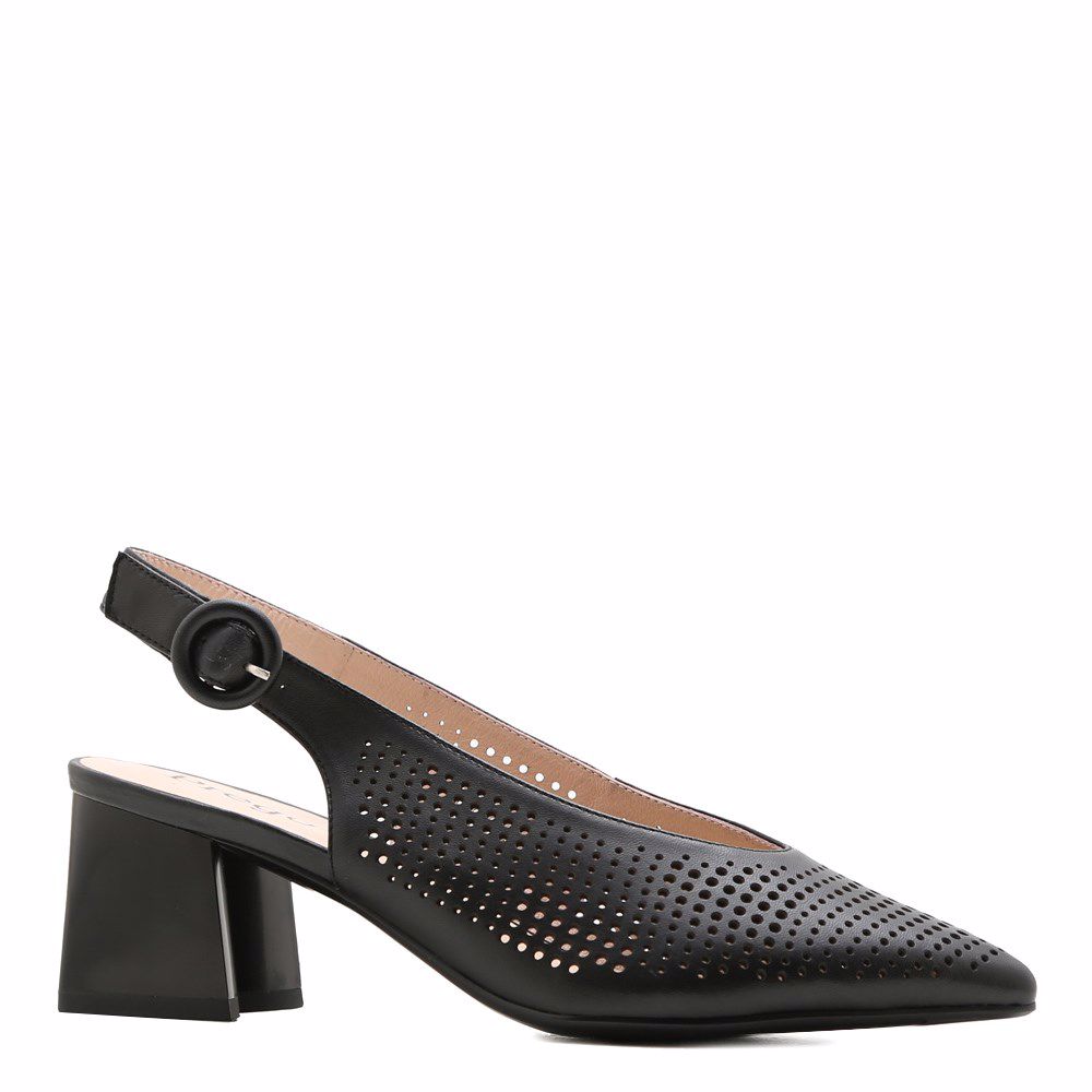 Босоніжки на підборах, Чорний
Босоніжки на підборах, Чорний