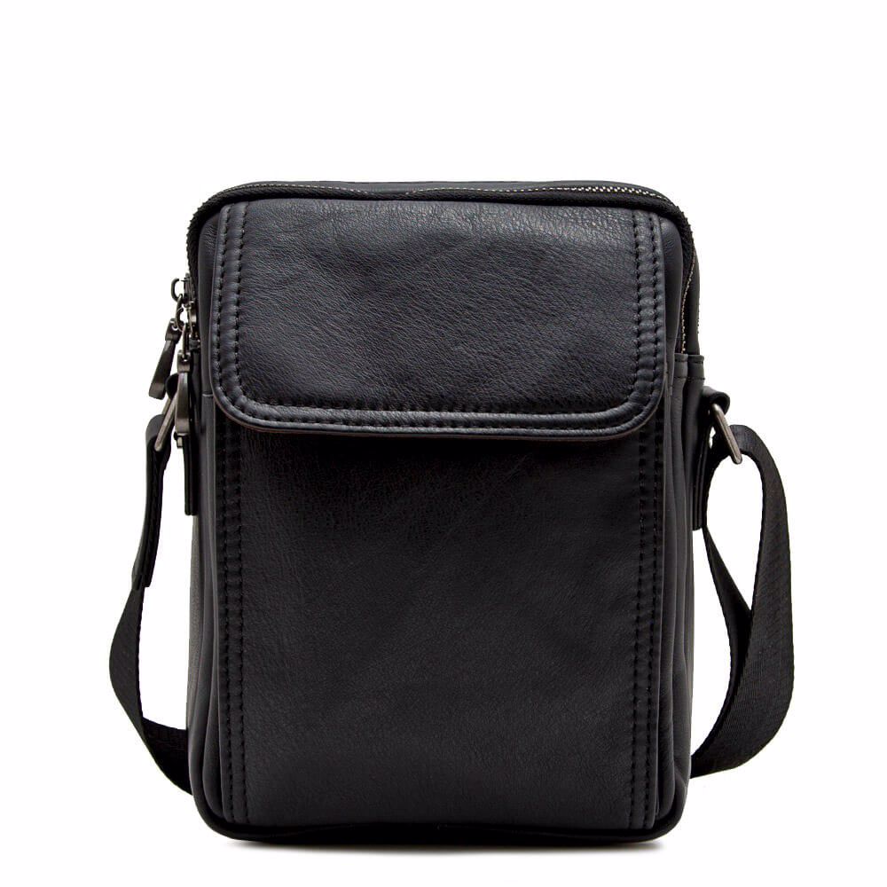 Сумка чоловіча з натуральної шкіри, Чорний
Сумка чоловіча з натуральної шкіри, Чорний