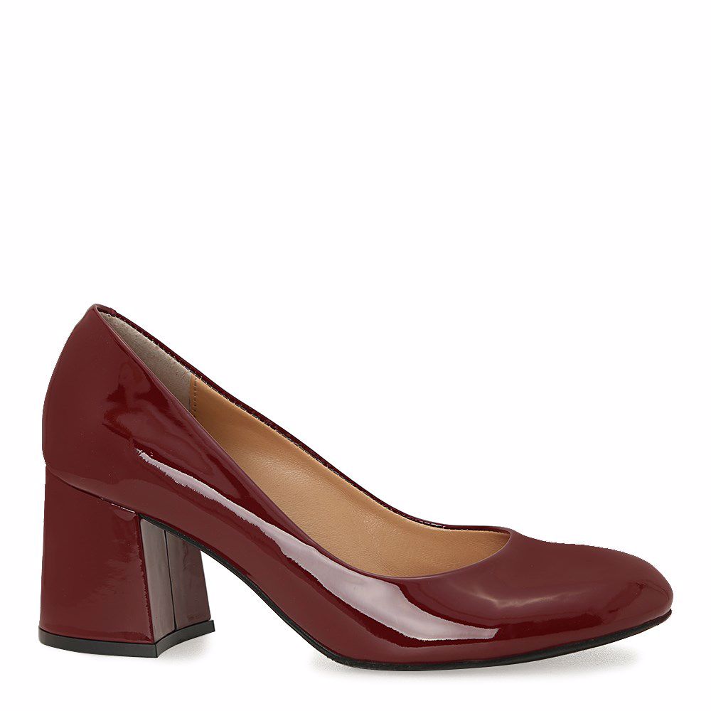 Туфли на каблуке, Бордовый
Туфли на каблуке, Бордовый
