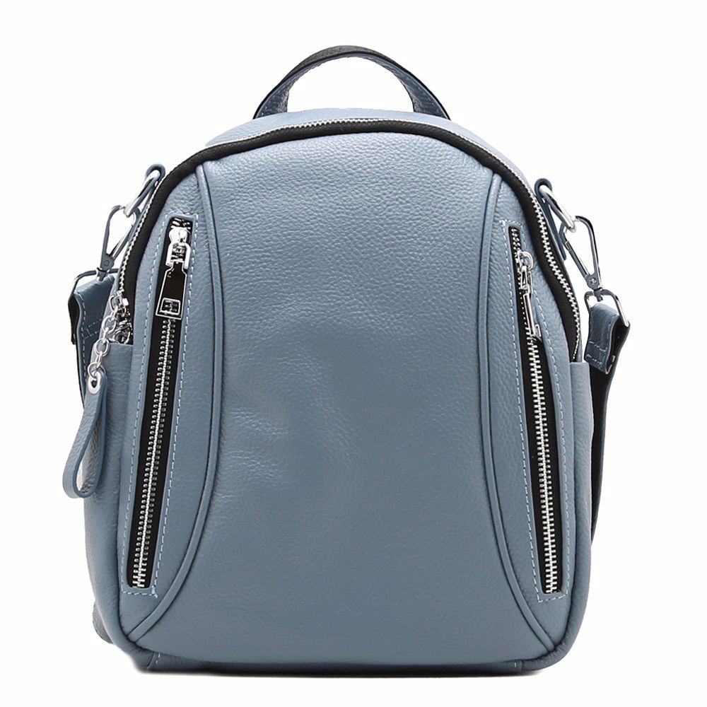 Рюкзак женский кожаный, Голубой
Рюкзак женский кожаный, Голубой