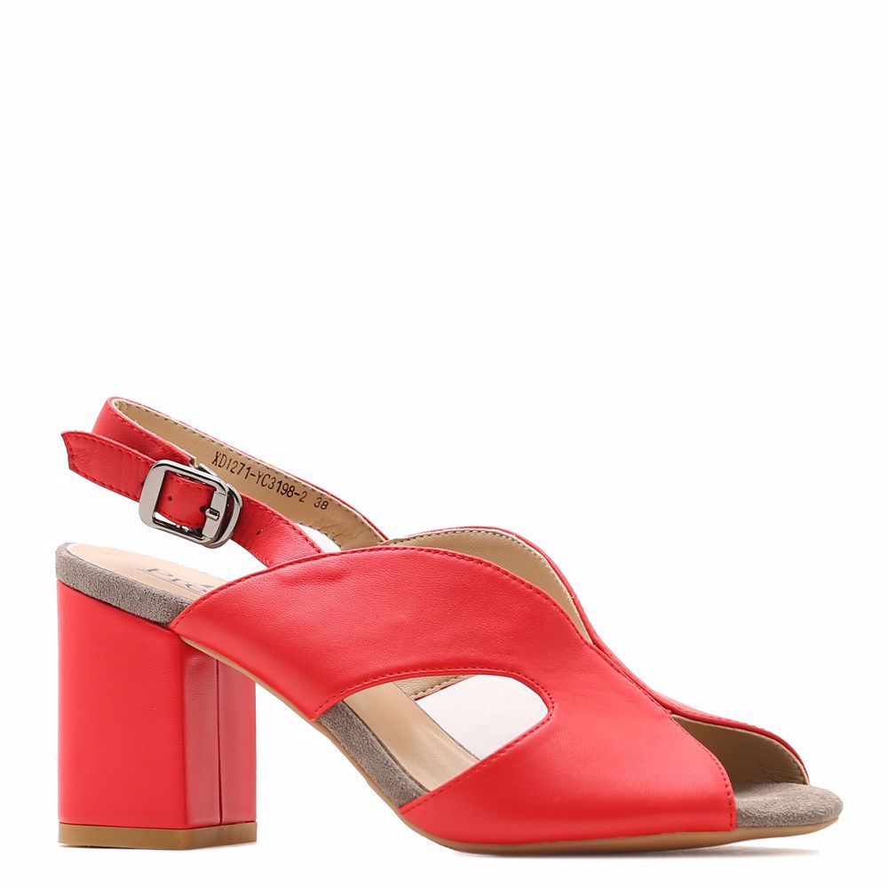 Босоніжки на підборах, Червоний
Босоніжки на підборах, Червоний