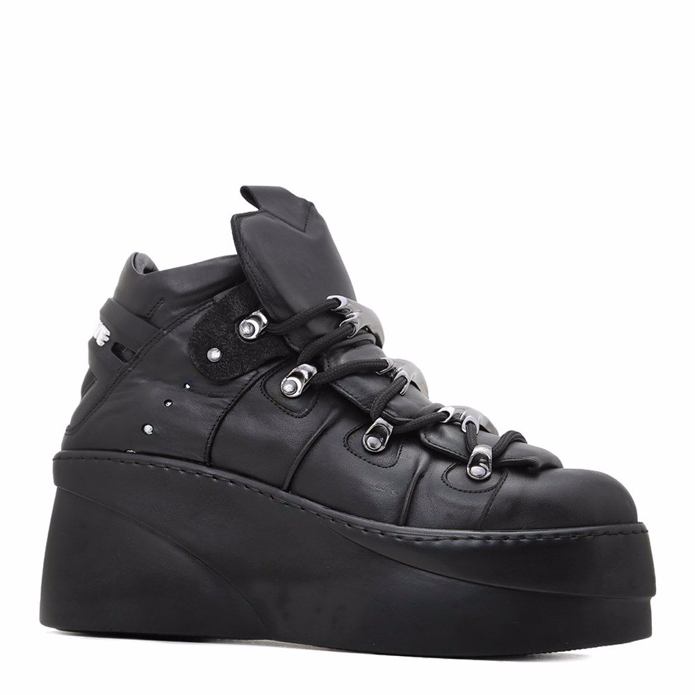 Ботинки осенние на платформе, Черный
Ботинки осенние на платформе, Черный