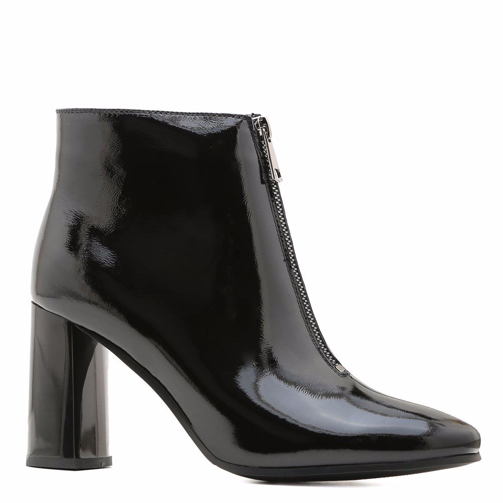 Черевики осінні на підборах prego, Чорний 
Черевики осінні на підборах prego, Чорний