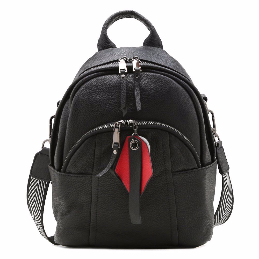 Рюкзак женский кожаный, Черный
Рюкзак женский кожаный, Черный