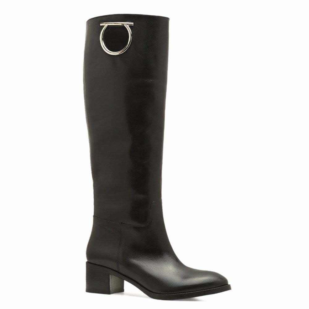 Сапоги осенние на каблуке, Черный
Сапоги осенние на каблуке, Черный