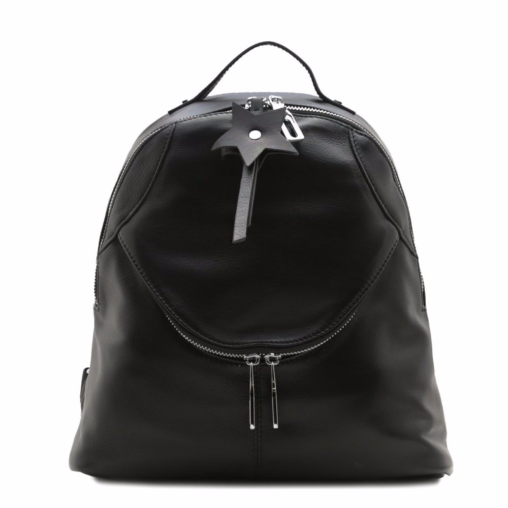 Рюкзак жіночий шкіряний, Чорний
Рюкзак жіночий шкіряний, Чорний