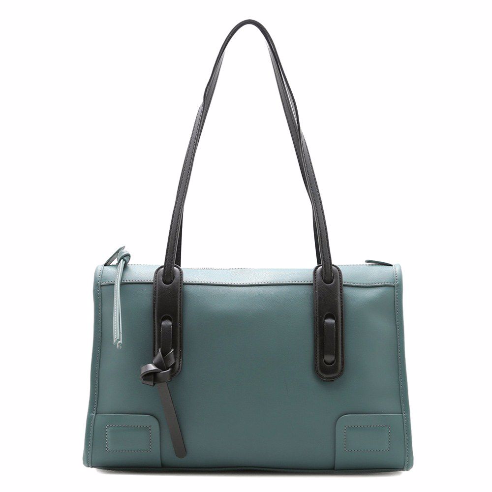 Сумка з натуральної шкіри, Бірюзовий 
Сумка з натуральної шкіри, Бірюзовий