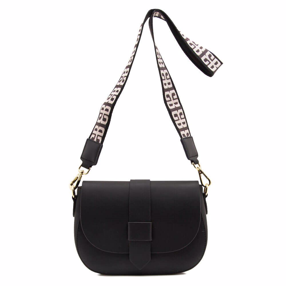 Сумка-почтальонка, Чорний
Сумка-почтальонка, Чорний