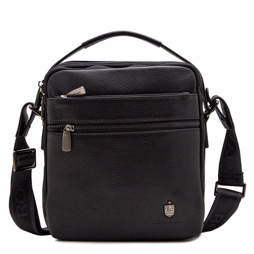 Сумка чоловіча з натуральної шкіри, Чорний
Сумка чоловіча з натуральної шкіри, Чорний