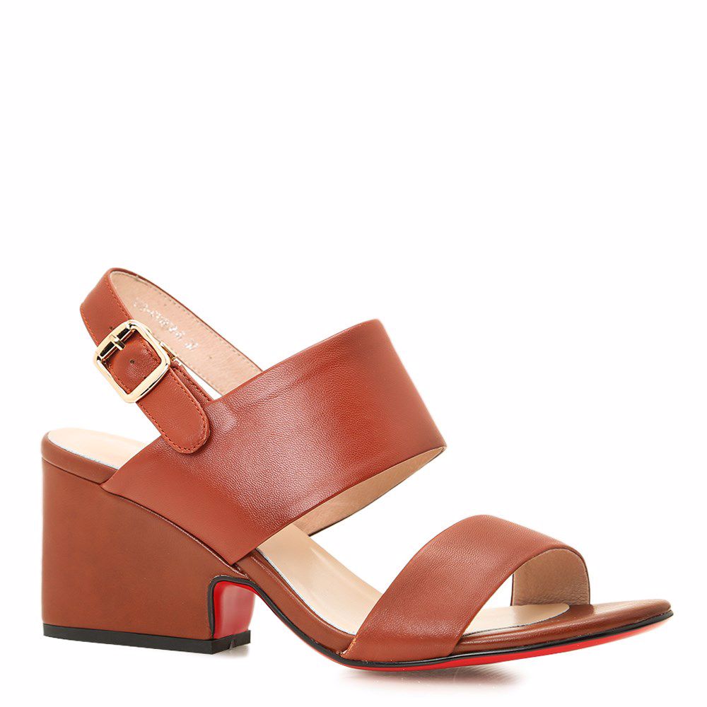 Босоножки на каблуке, Коричневий
Босоножки на каблуке, Коричневий