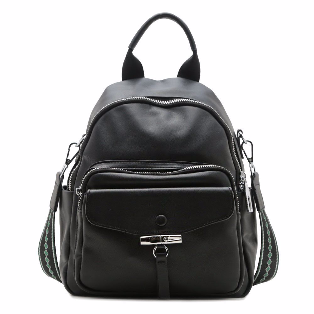 Рюкзак жіночий шкіряний, Чорний
Рюкзак жіночий шкіряний, Чорний