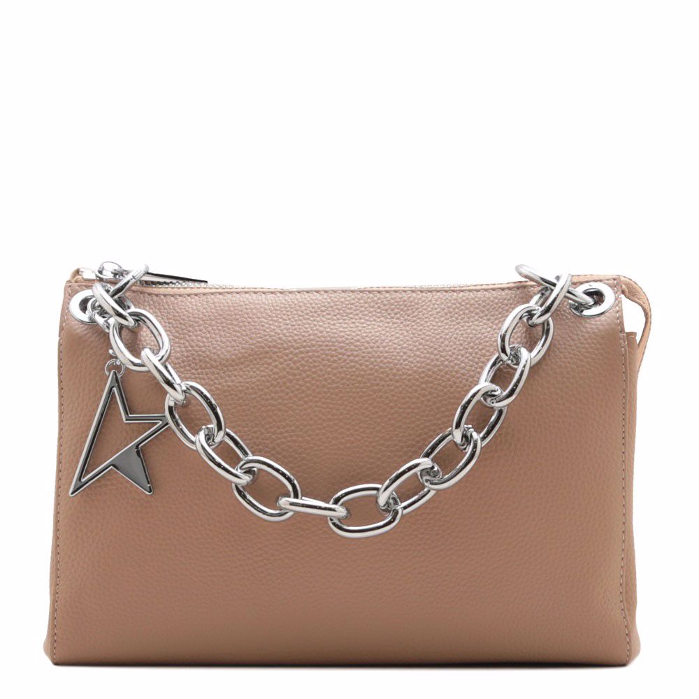 Сумка з натуральної шкіри, Бежевий
Сумка з натуральної шкіри, Бежевий