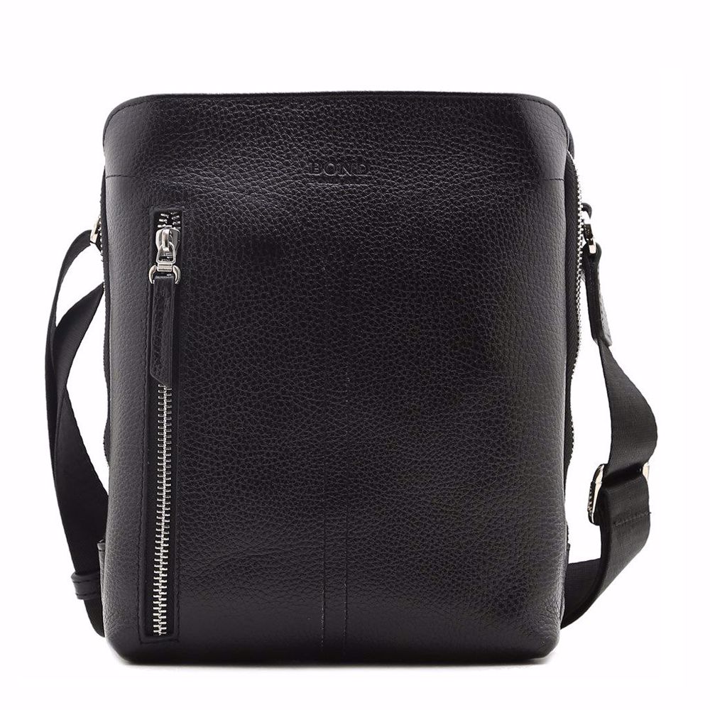 Сумка чоловіча з натуральної шкіри, Чорний
Сумка чоловіча з натуральної шкіри, Чорний