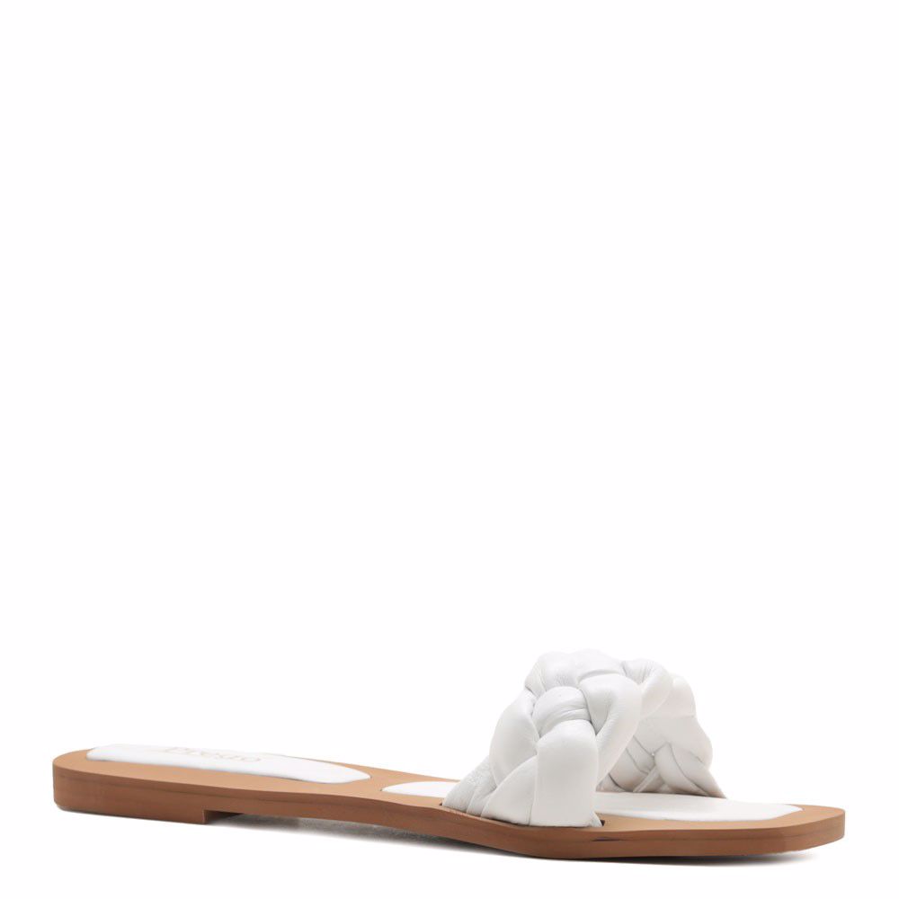 Шльопанці на низькому ходу prego, Білий
Шльопанці на низькому ходу prego, Білий