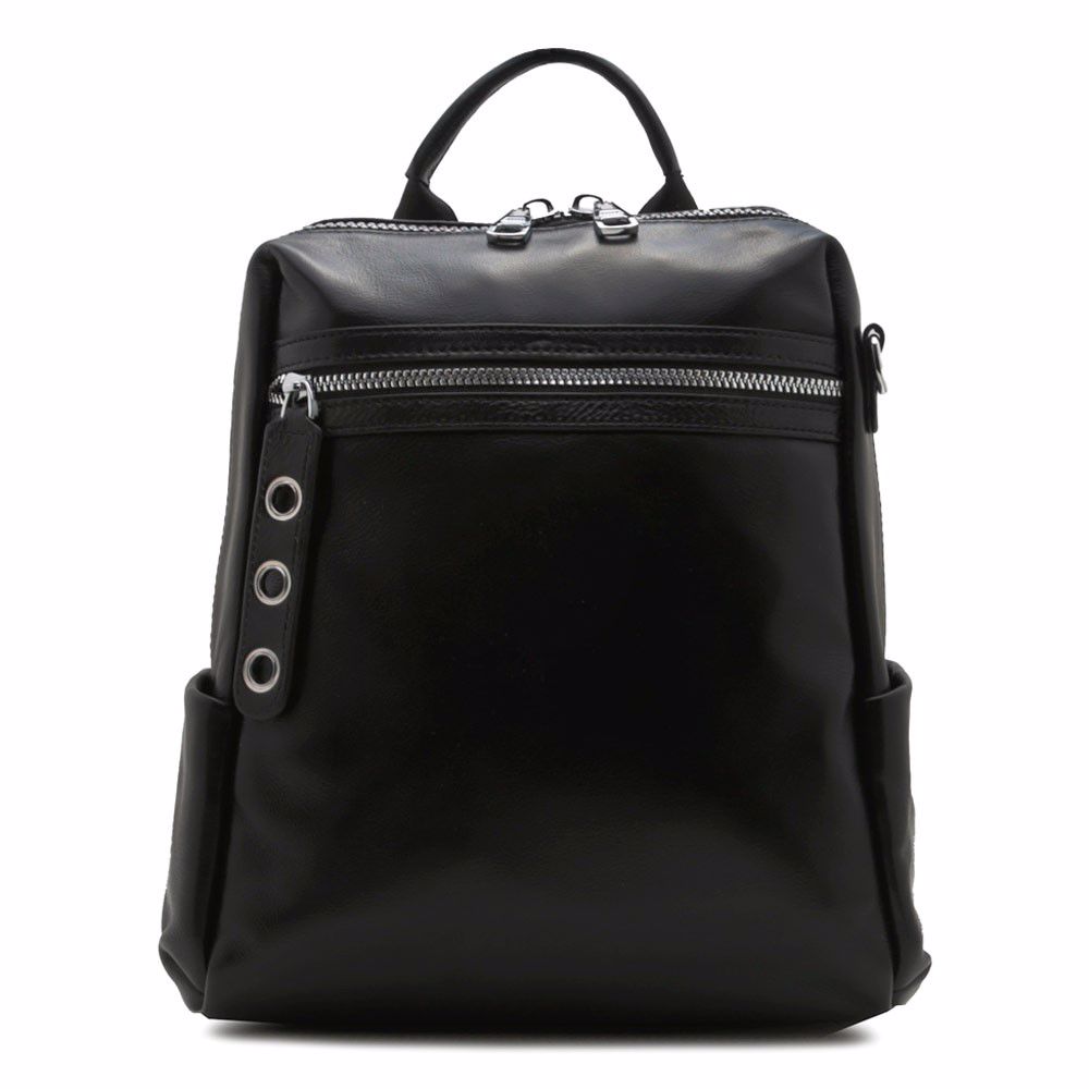 Рюкзак жіночий шкіряний, Чорний
Рюкзак жіночий шкіряний, Чорний