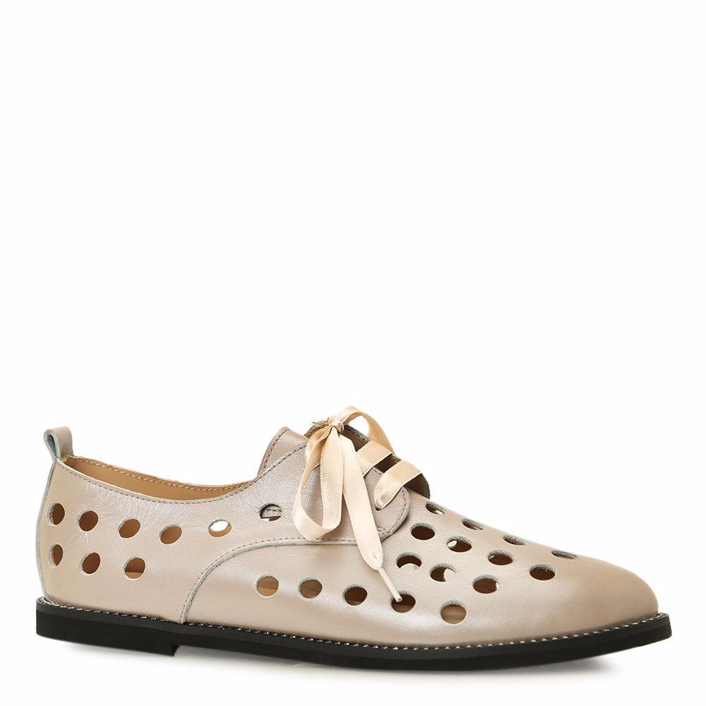 Туфли с перфорацией, Бежевый
Туфли с перфорацией, Бежевый