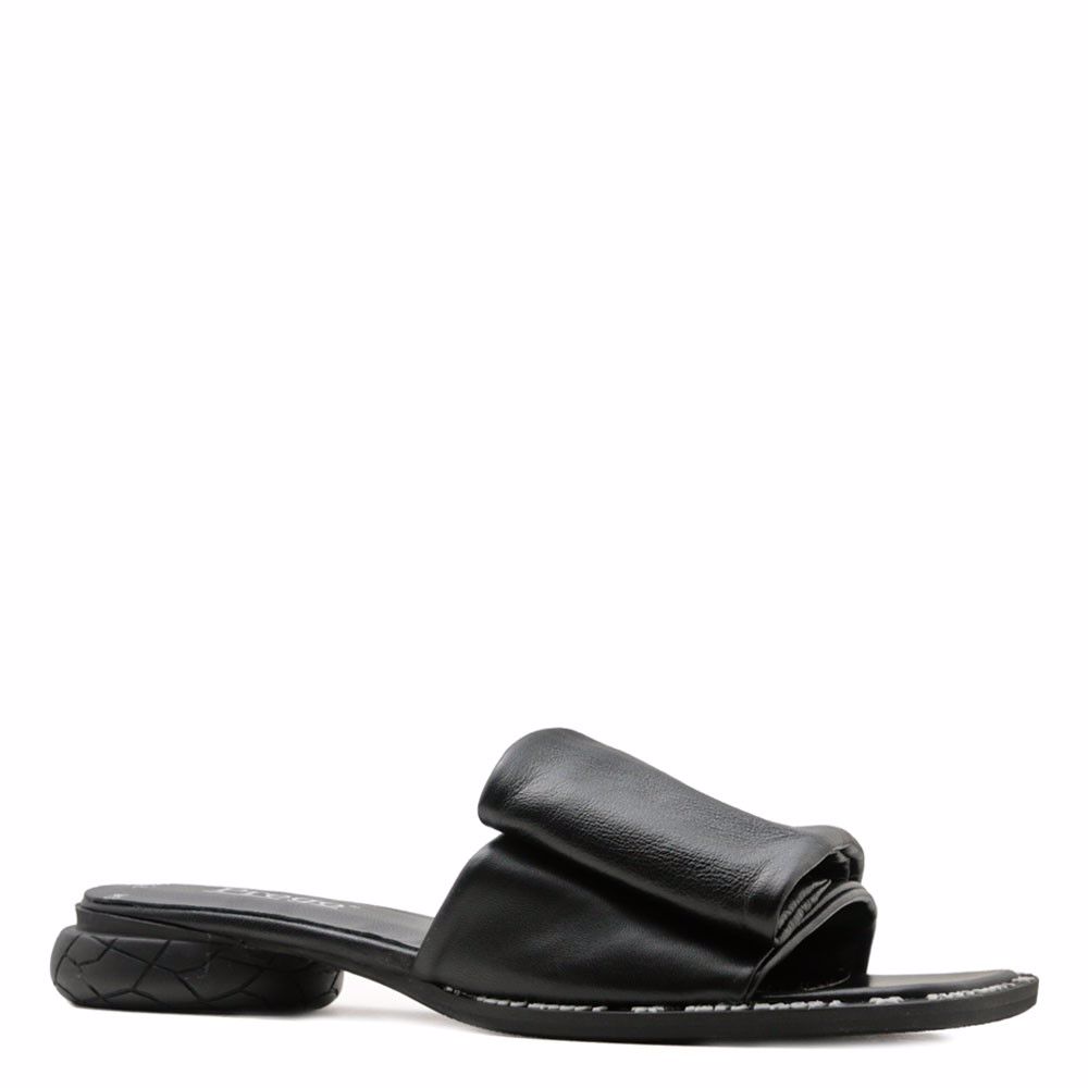 Шльопанці на низькому ходу prego, Чорний
Шльопанці на низькому ходу prego, Чорний