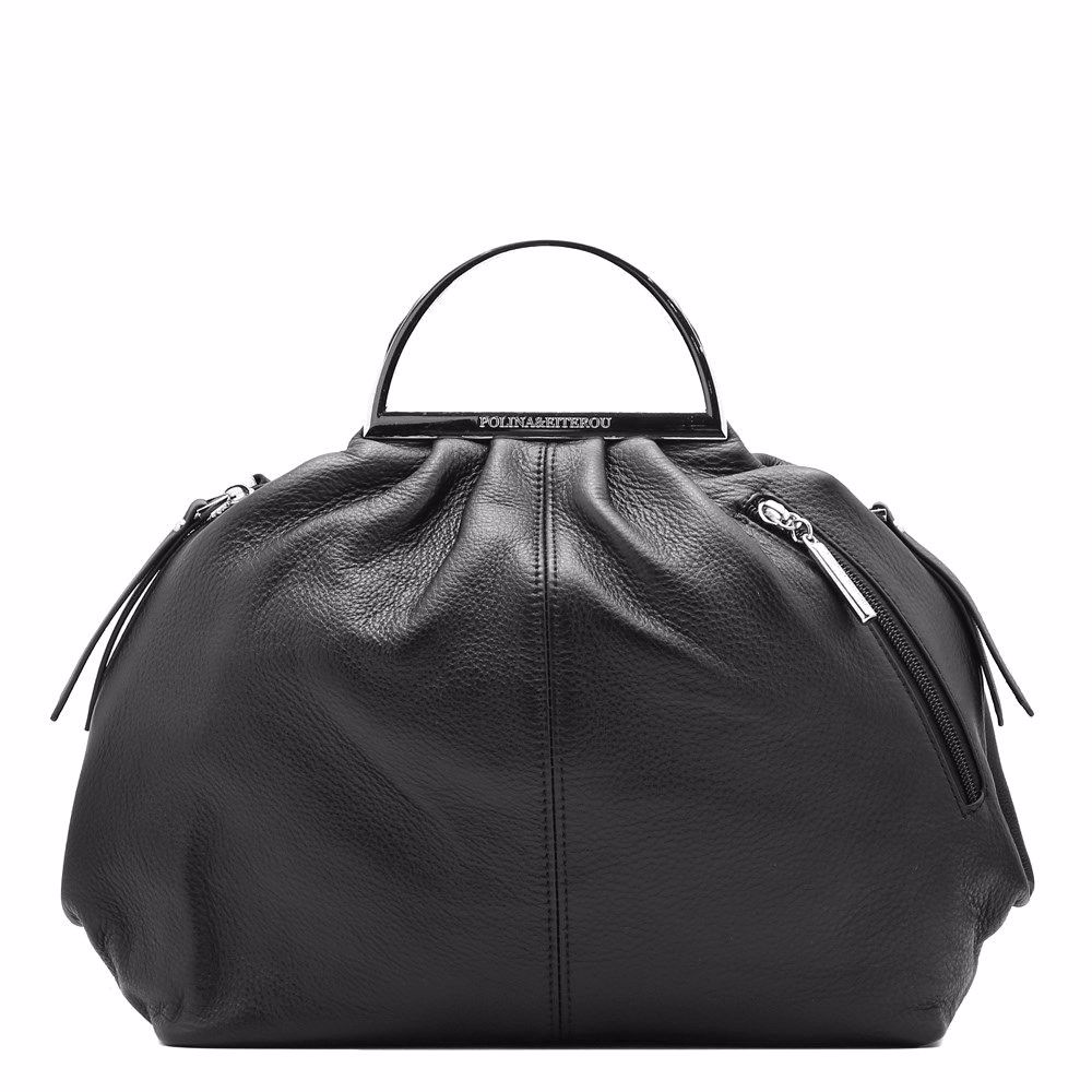 Сумка з натуральної шкіри, Чорний
Сумка з натуральної шкіри, Чорний