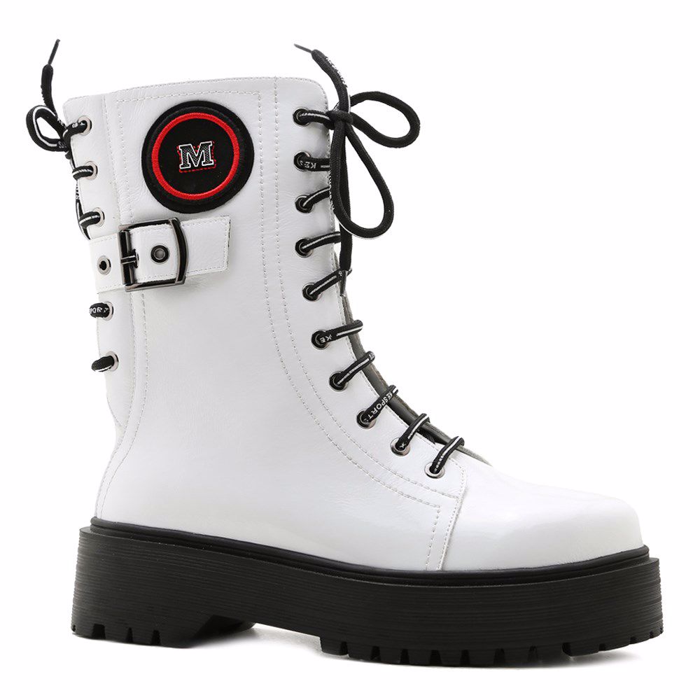 Черевики осінні на низькому ходу prego, Білий
Черевики осінні на низькому ходу prego, Білий