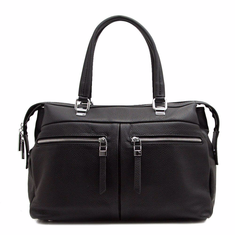 Сумка з натуральної шкіри, Чорний
Сумка з натуральної шкіри, Чорний