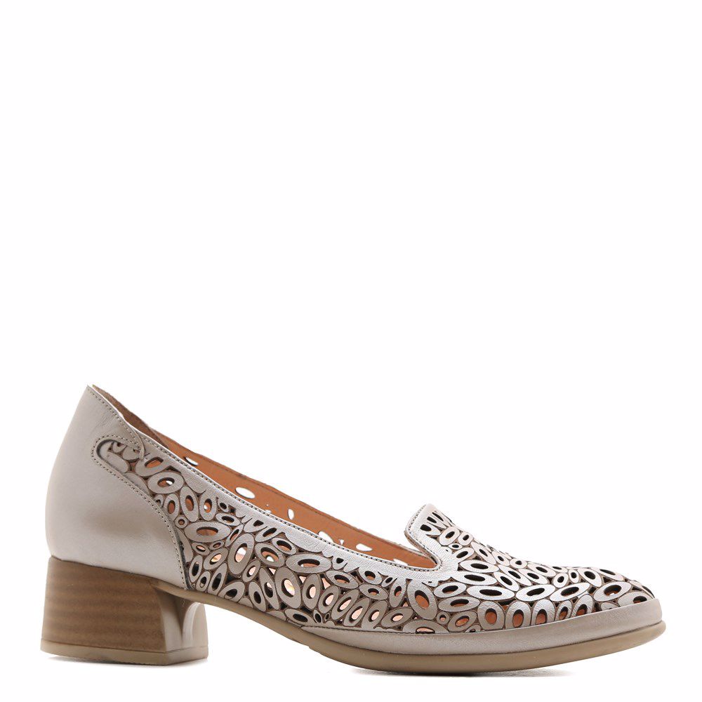 Туфлі з перфорацією, Сірий
Туфлі з перфорацією, Сірий