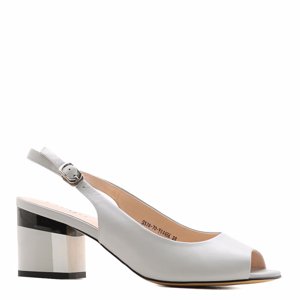 Босоніжки на підборах, Сірий
Босоніжки на підборах, Сірий