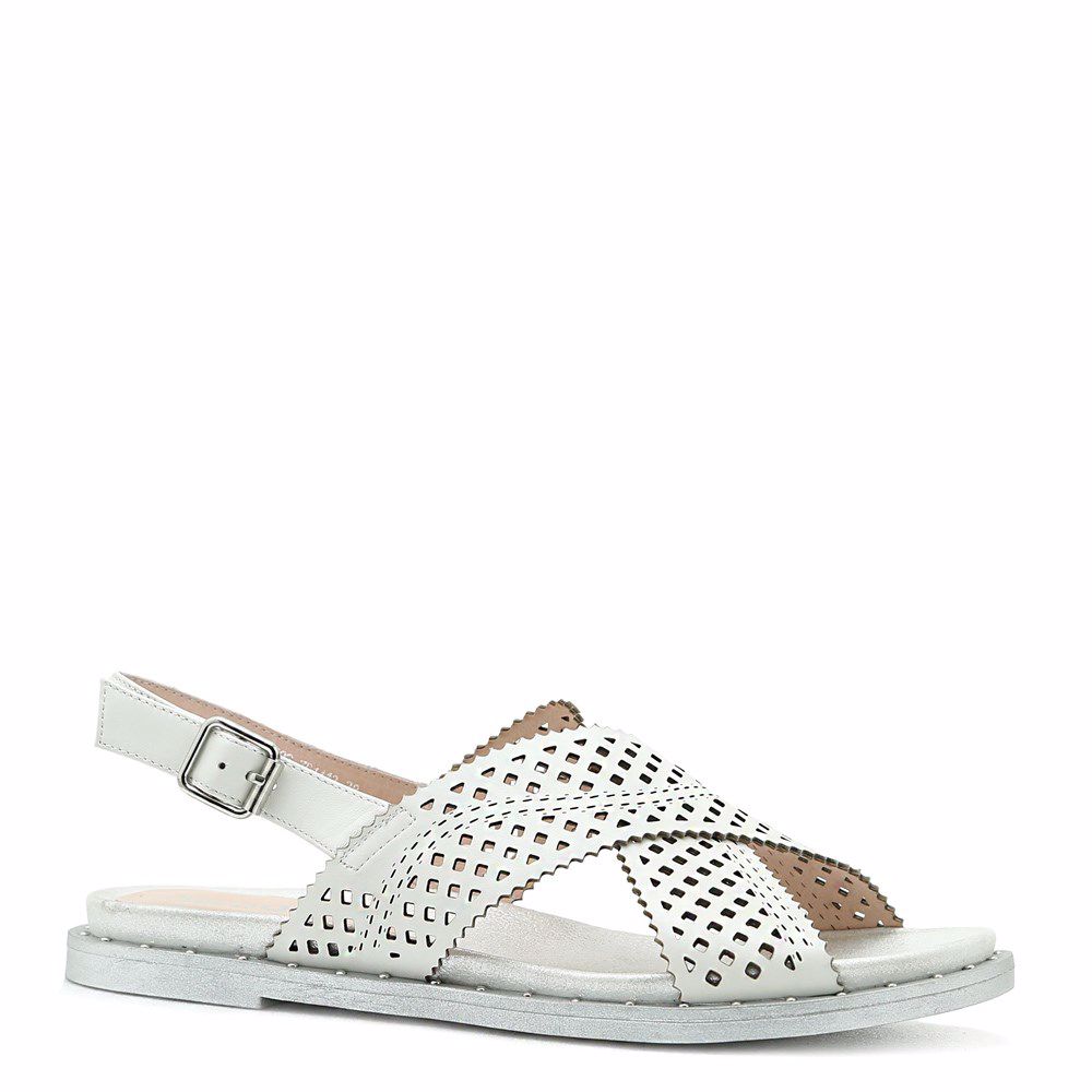 Босоніжки на низькому ходу, Білий
Босоніжки на низькому ходу, Білий