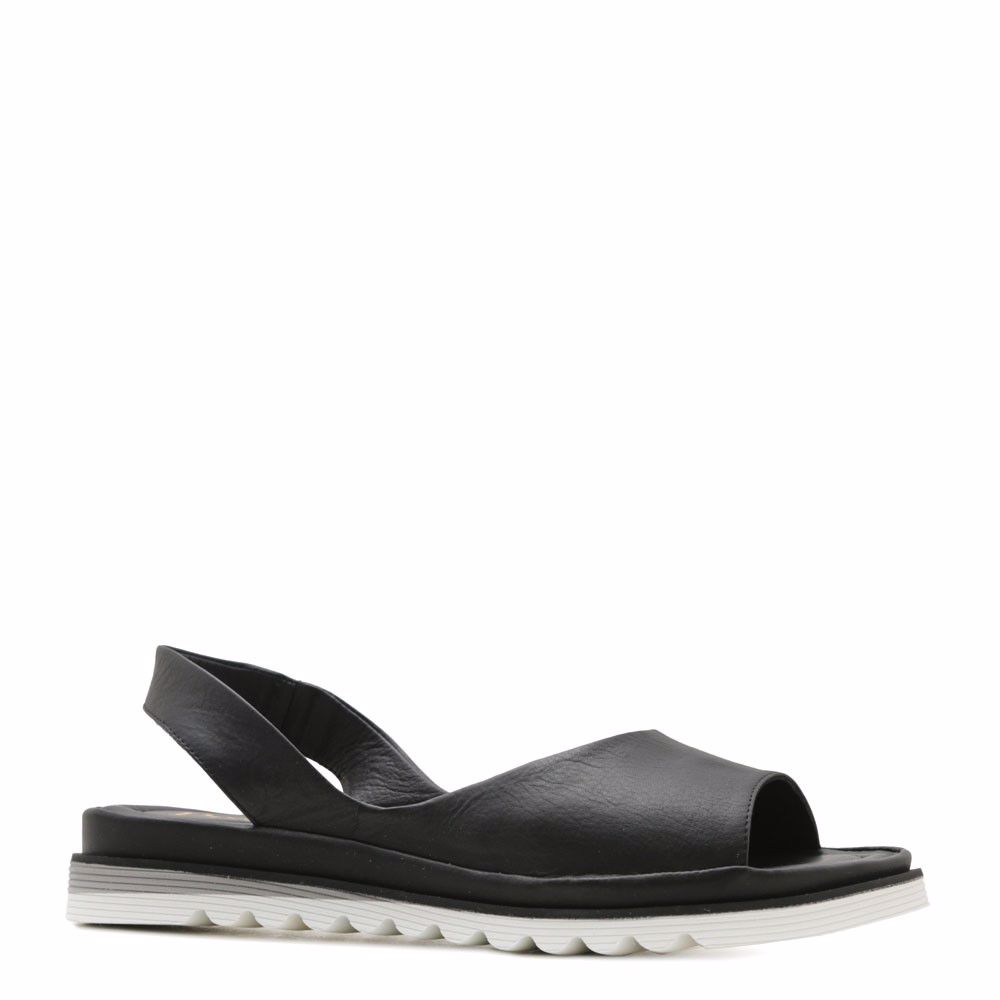 Босоніжки на низькому ходу prego, Чорний
Босоніжки на низькому ходу prego, Чорний