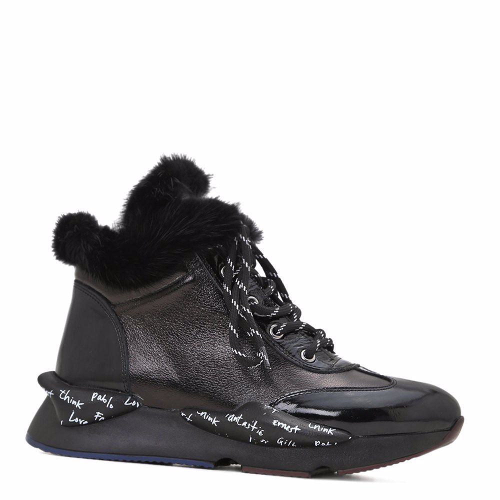 Ботинки зимние на низком ходу, Чорний
Ботинки зимние на низком ходу, Чорний