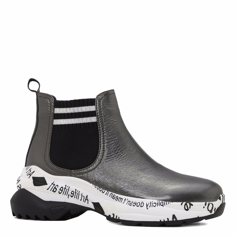 Черевики осінні на платформі, Сірий
Черевики осінні на платформі, Сірий