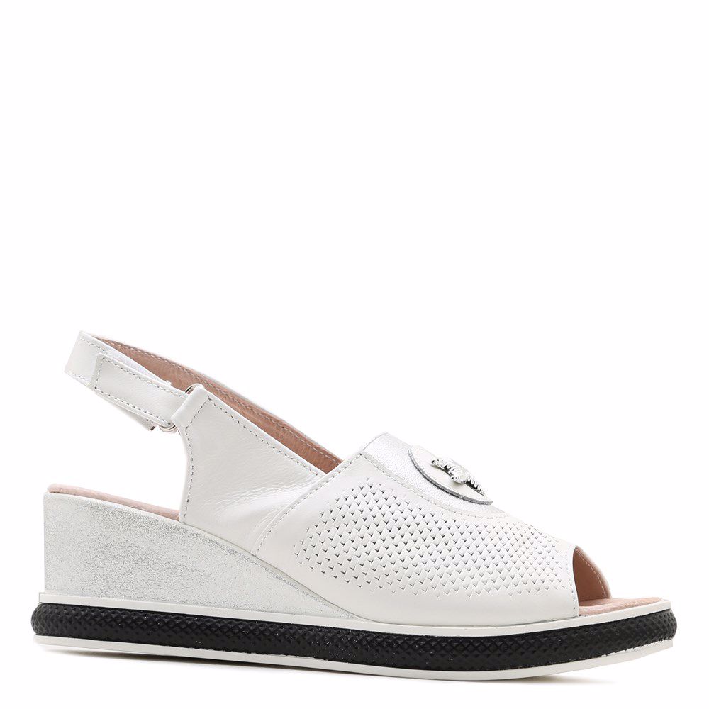 Босоніжки на платформі, Білий
Босоніжки на платформі, Білий