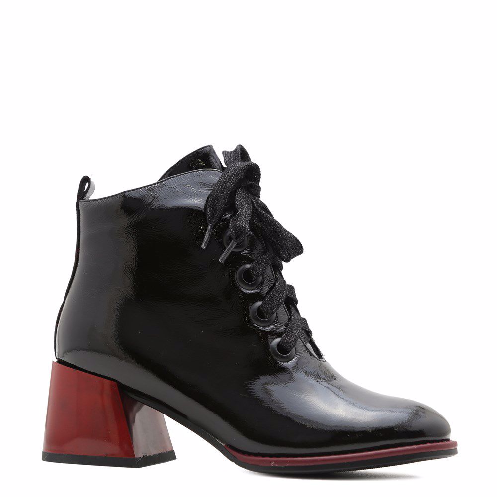 Черевики осінні на підборах, Бордовий
Черевики осінні на підборах, Бордовий